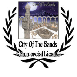 City Of The  Sands Commercial License