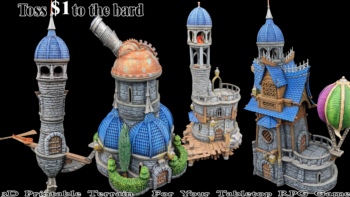Lifetime All In Airship & Fantasy RPG Buildings - Image 11